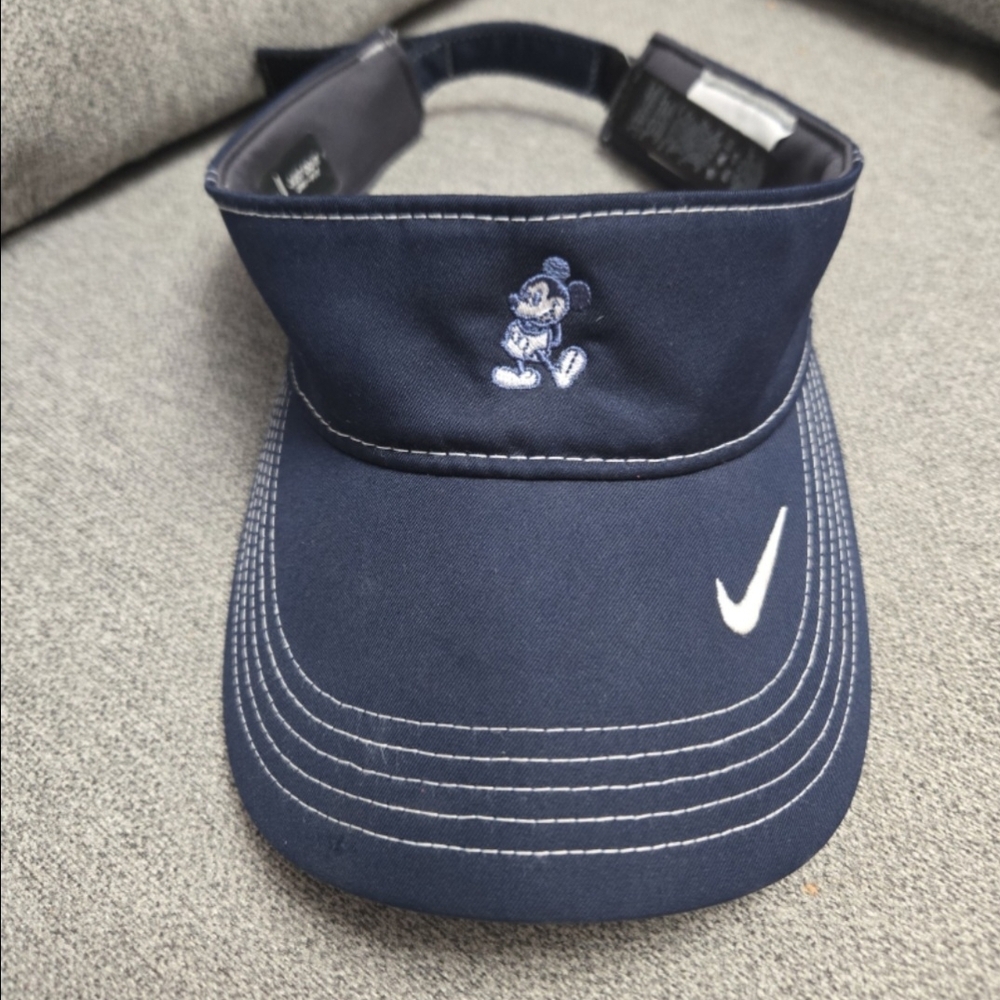 Nike Dark Blue Visor with Embroidered Character